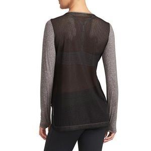 Derek Lam Athleta Long Sleeve Mesh Back Top